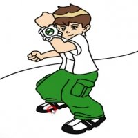 Ben 10 coloring Image