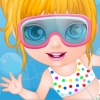 Baby Barbie Swimming Accident Image