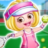Baby Hazel Tennis Player Image