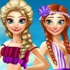 Elsa And Anna Summer Break Image
