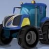 Futuristic Tractor Racing Image