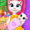 Talking Angela Baby Crib Decor Image