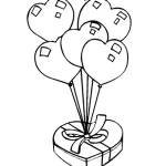 Gift Box Coloring Pages Image