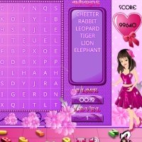 Word Search Animals