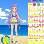 Swimsuit Beach Fun Dollmaker Dress Up Game Image