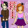 Dress Up Kyuketsuki-kun and Hitokui-chan! Image