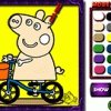 Peppa Pig Coloring Image